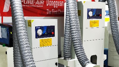 車間煙塵污染大，用執(zhí)信環(huán)保焊接煙塵凈化機,輕松解決！